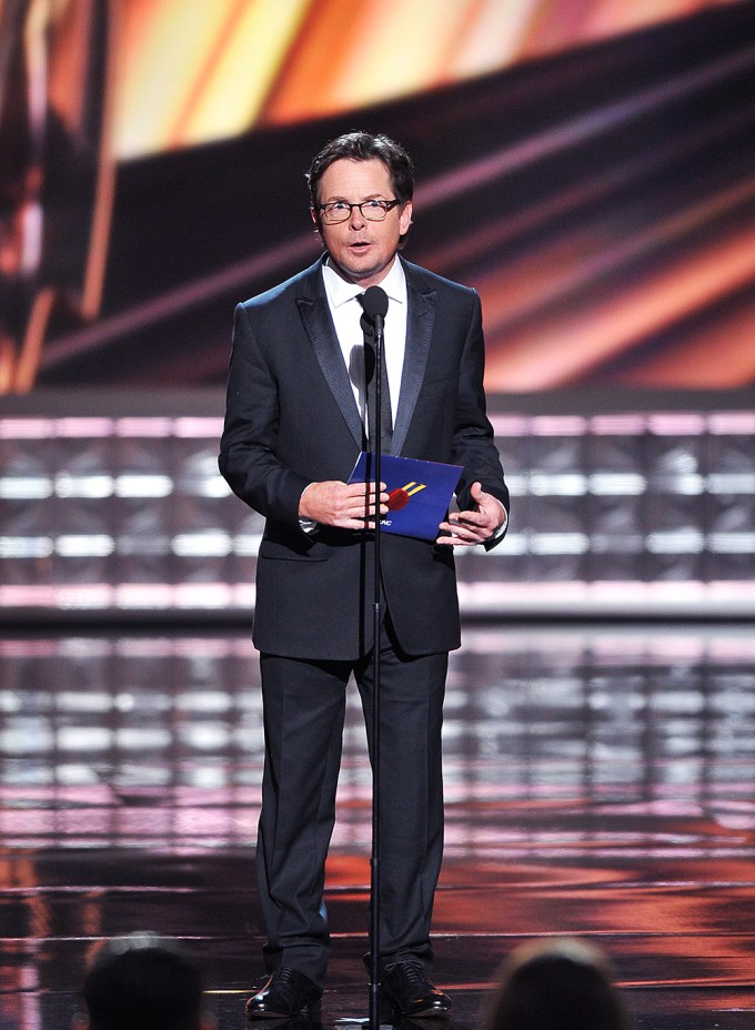 Michael J. Fox At The 2012 Emmys