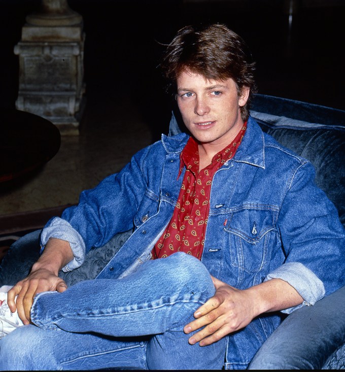 Michael J. Fox In Denim