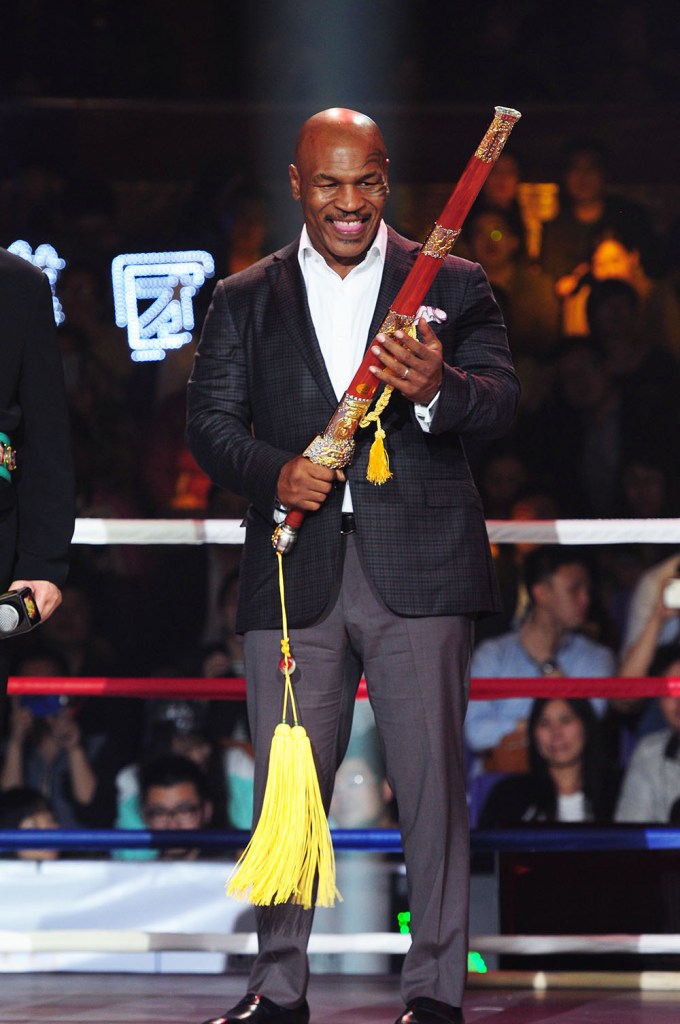 Mike Tyson In Shanghai