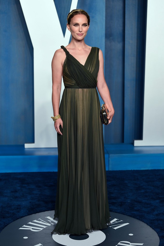 Natalie Portman At Vanity Fair’s 2022 Oscar Party