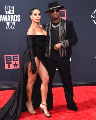 Ne-Yo and wife Crystal Renay BET Awards, Los Angeles, California, USA - 26 Jun 2022