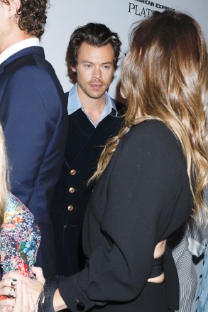 Harry Styles and Olivia Wilde at 