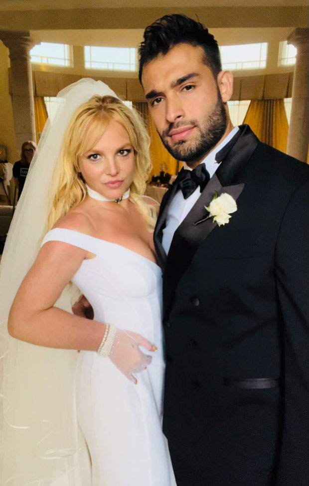 Britney Spears and Sam Asghari June 9, 2022