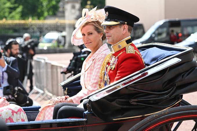 Prince Edward & Sophie at Trooping the Colour