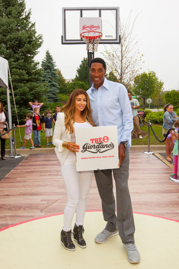 Larsa and Scottie Pippen