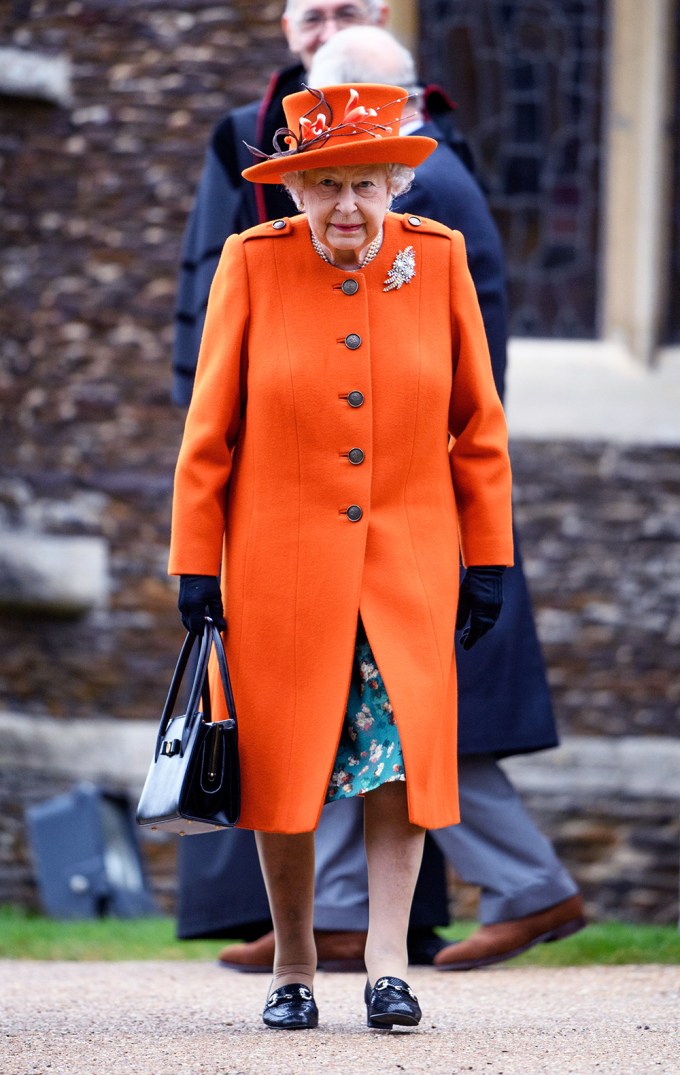 Queen Elizabeth In Orange