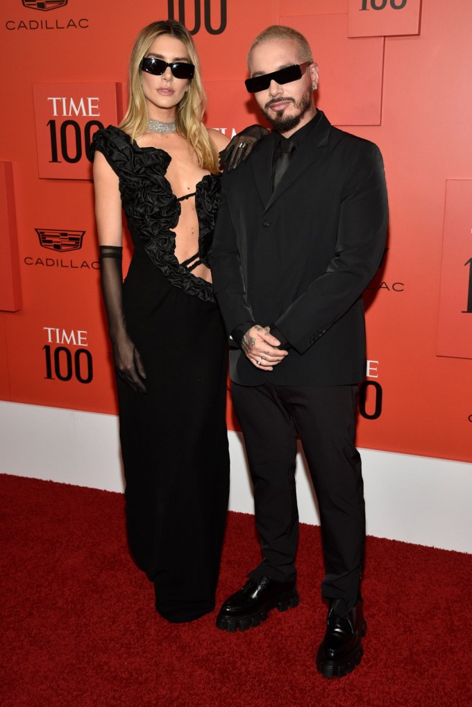 Valentina and Balvin Ferrer Slay in Black at TIME100
