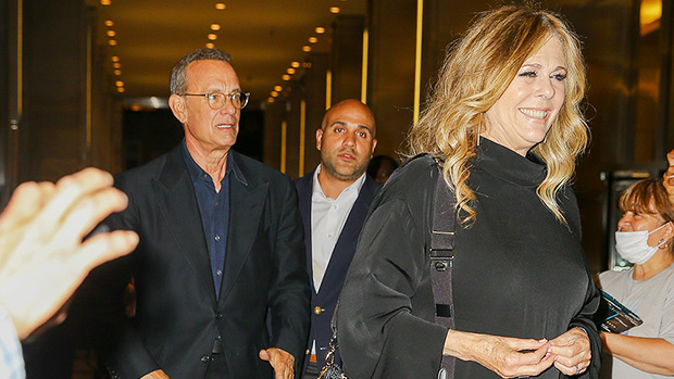 Tom Hanks Tells Crowd to 'Back the F---' Off After Rita Wilson Trips