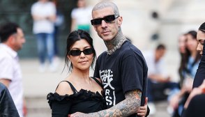 travis barker, kourtney kardashian