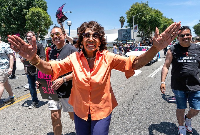 Rep. Maxine Waters At WeHo Pride