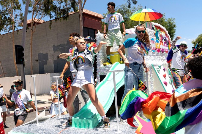 JoJo Siwa Dances Her Heart Out At WeHo Pride