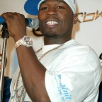 50 CENT LAUNCHING REEBOK NEW FOOTWEAR COLLECTIONS AT CAPITALE, NEW YORK, AMERICA - 04 NOV 2003
