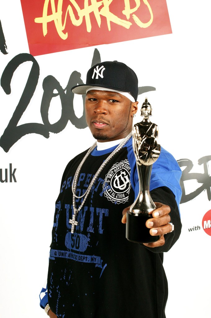 50 Cent Wins A BRIT Award