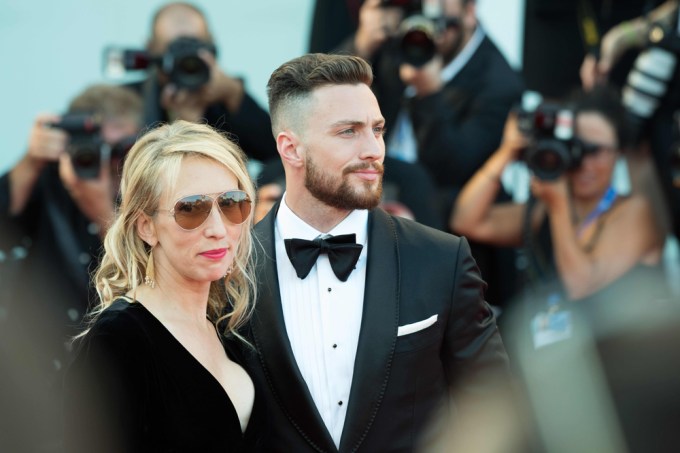 Aaron & Sam Taylor-Johnson At Thed 2016 Venice Film Festival