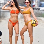 Alessandra Ambrosio Beach Volleyball Bikini BG