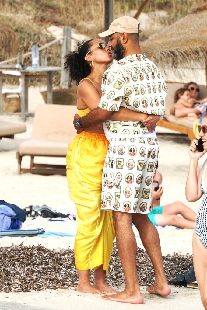 Alicia Keys & Swizz Beatz In Ibiza