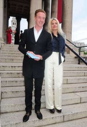 Damian Lewis - Alison Mosshart
Celebrities at the National Portrait Gallery, London, UK - 23 Jun 2022