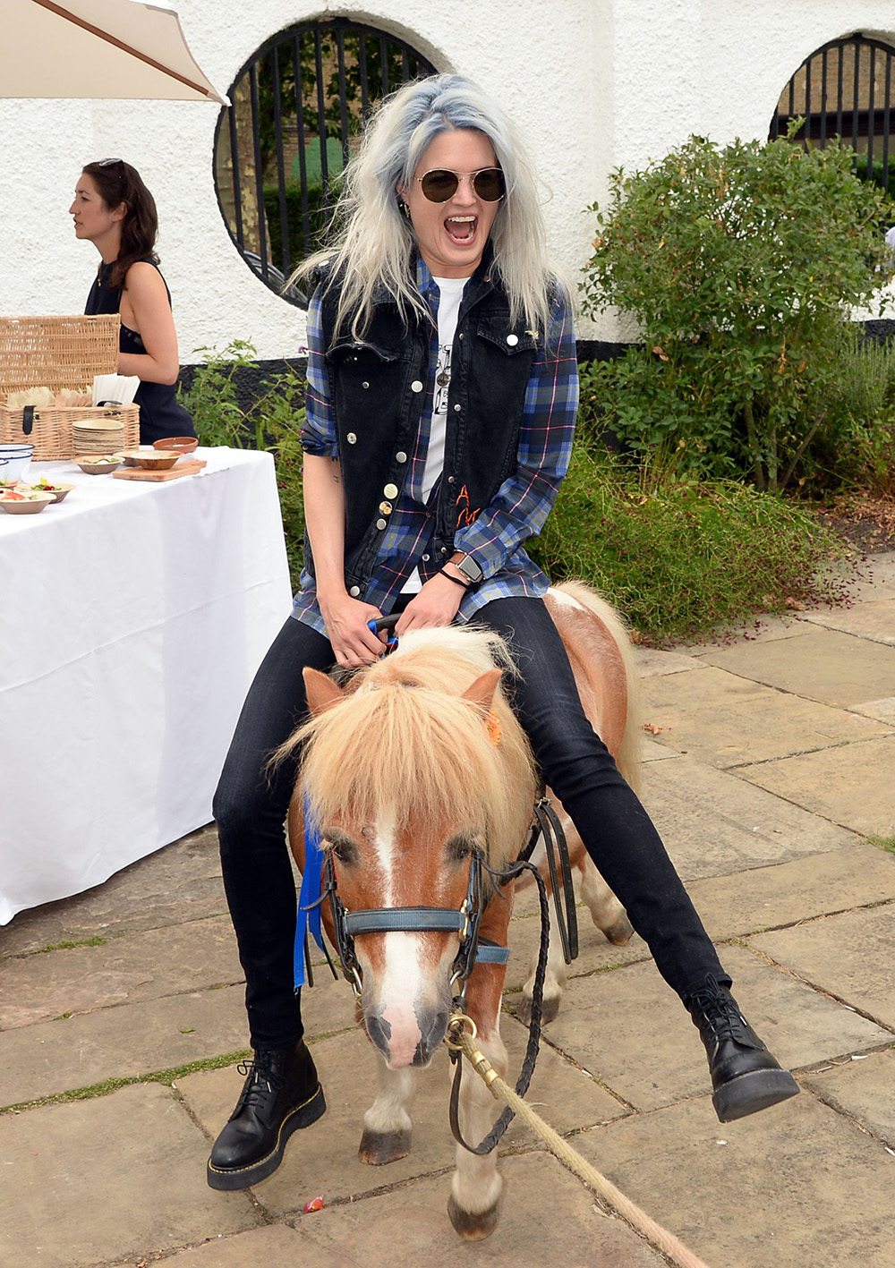 J Brand x Bella Freud - Garden Tea Party, London, UK - 18 Jul 2017