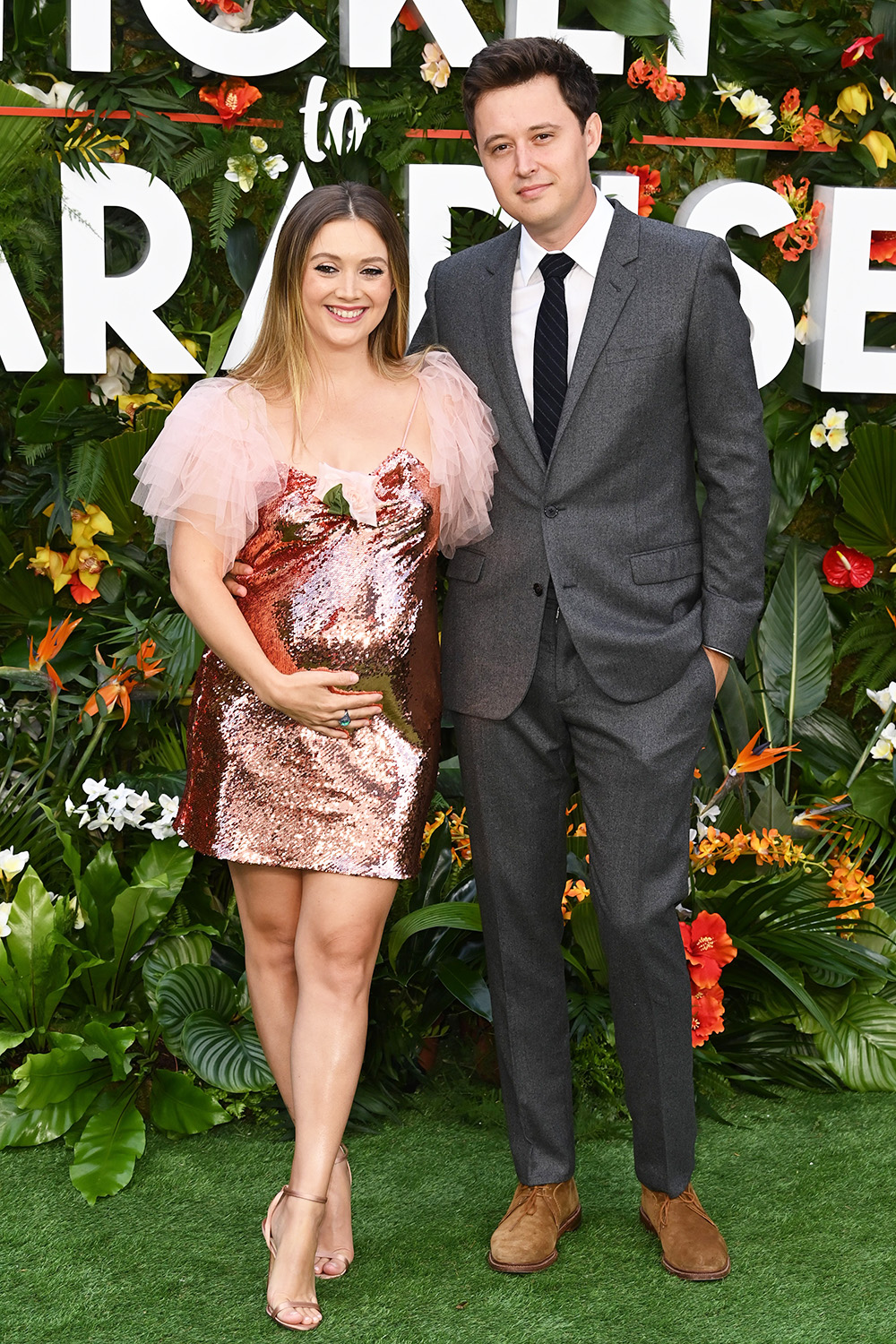 Billie Lourd and Austen Rydell Attend the Louis Vuitton Show in