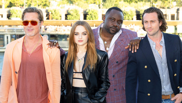 Brad Pitt, Joey King, Brian Tyree Henry and Aaron Taylor-Johnson