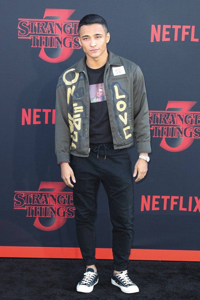 Brandon Perea at the ‘Stranger Things 3’ premiere