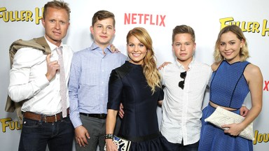 Candace Cameron Bure and her family