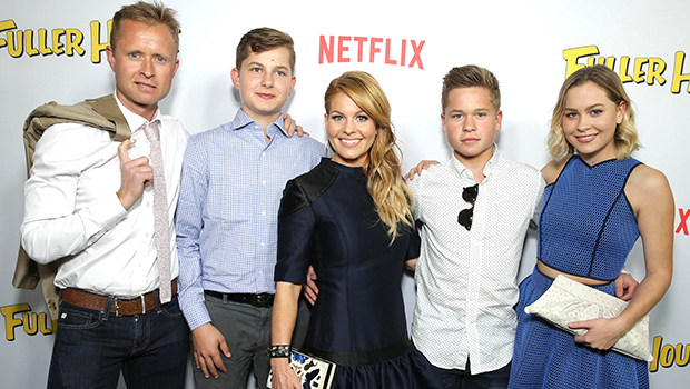 Candace Cameron Bure and her family