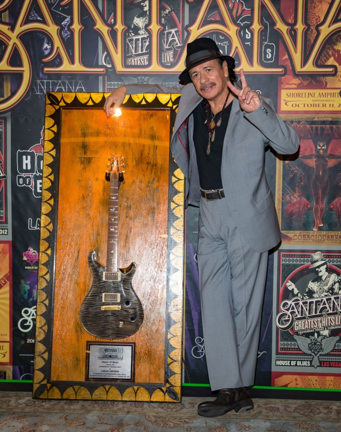 Carlos Santana In 2015