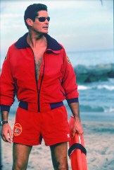 Editorial use only. No book publishing
Mandatory Credit: Photo by Fremantle Media/Shutterstock (834546dh)
'Baywatch'  TV - 1997 - 1998 -
David Hasselhoff as Mitch Buchannon
Fremantle Archive