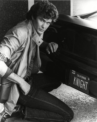 Editorial use only. No book cover usage.Mandatory Credit: Photo by Moviestore/Shutterstock (1582383a)Knightrider ,  David HasselhoffFilm and Television