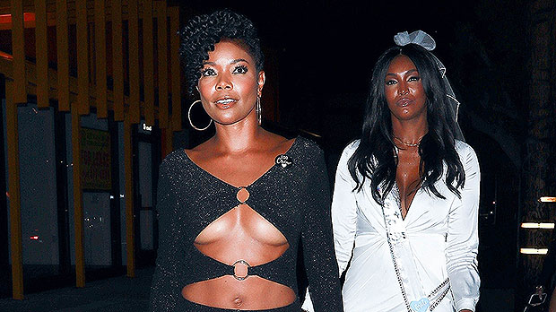 Gabrielle Union, 49, sizzles in a skin-tight black jumpsuit with cut-outs: photos