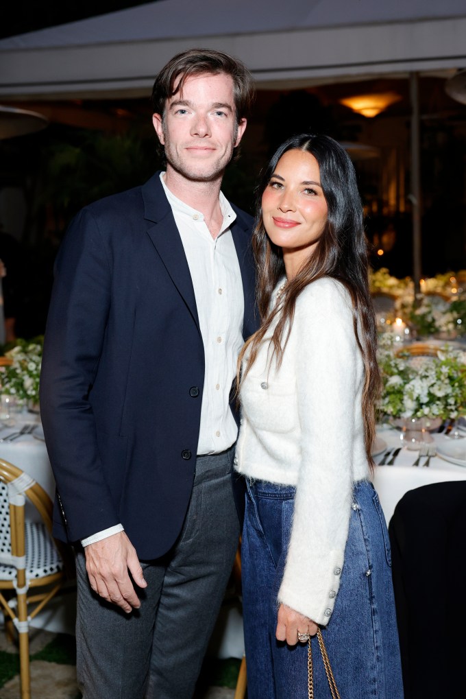 John Mulaney and Olivia Munn at The Chanel Dinner In 2023