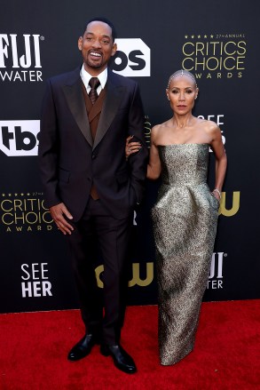 Will Smith, Jada Smith27th Critics' Choice Awards, Arrivals, Los Angeles, California, AS - 13 Mar 2022
