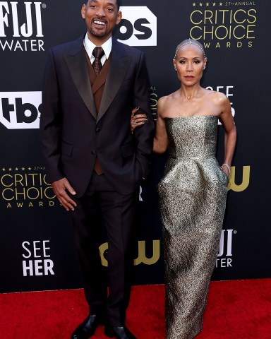 Will Smith, Jada Smith27th Critics' Choice Awards, Arrivals, Los Angeles, California, USA - 13 Mar 2022