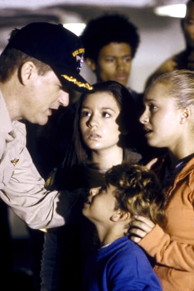 Bull Pullman, Bianca Collins, Hayden Panettiere, and Jansen Panettiere In 2004’s ‘Tiger Cruise’