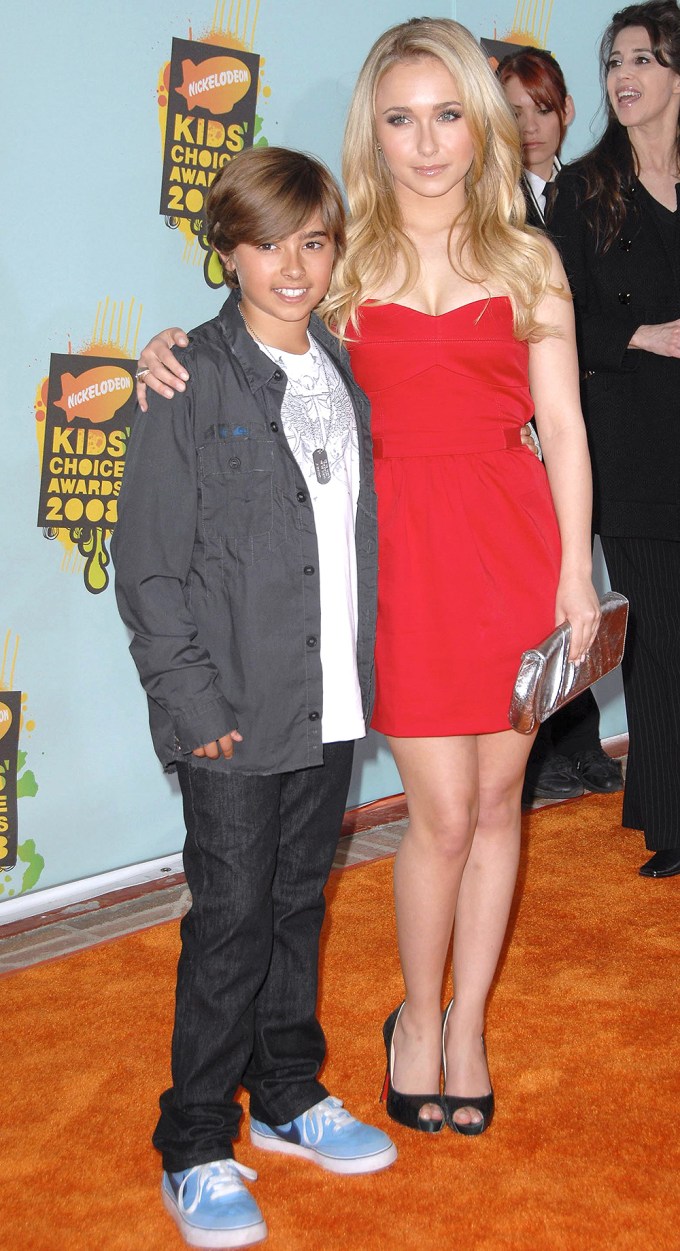 Hayden Panettiere & Brother Jansen At 2008 Kids’ Choice Awards