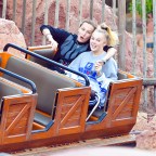 EXCLUSIVE: Jojo Siwa and her girlfriend Kylie Prew go heavy on the PDA while they spend a romantic day at Disneyland