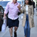 John Cena & Shay Shariatzadeh enjoy a stroll in London's Mayfair