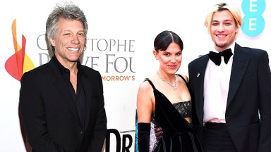 jon bon jovi, millie bobby brown, jake bongiovi