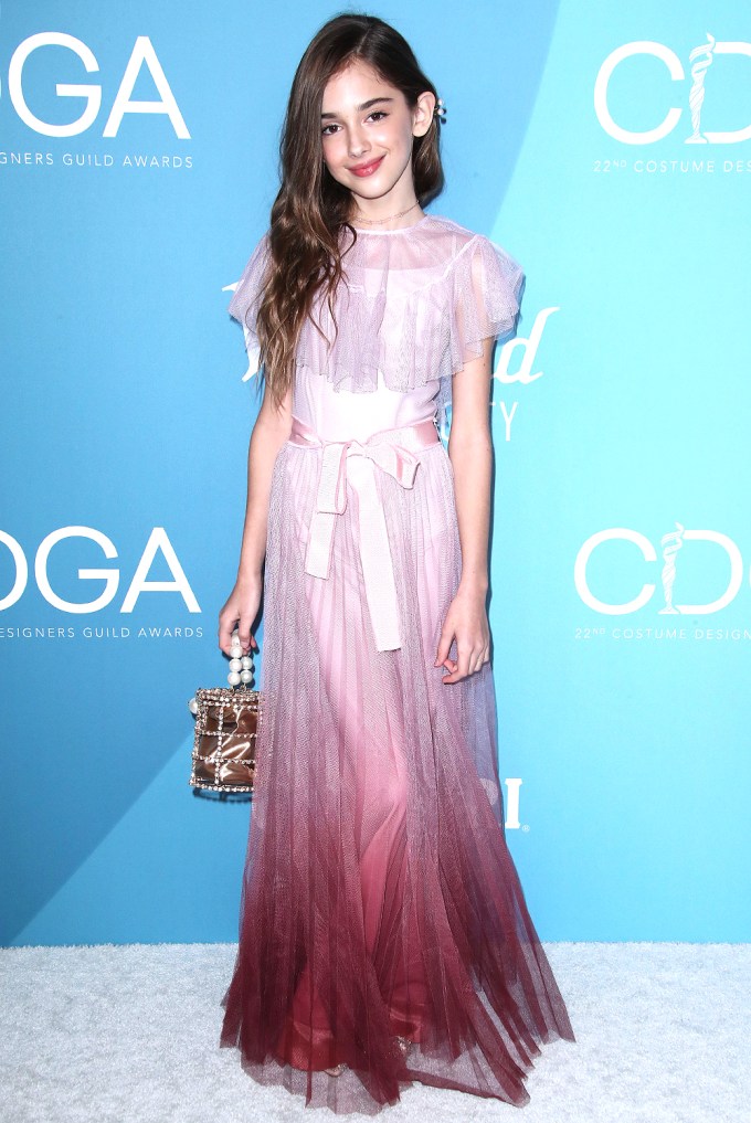 Julia Butters at the 22nd Costume Designers Guild Awards