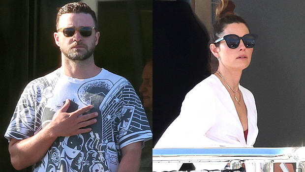 Jessica Biel Rocks Daisy Dukes While Relaxing On A Yacht With Justin Timberlake