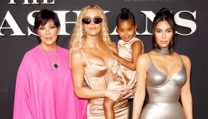 Kris Jenner, Khloe Kardashian, True Thompson, Kim Kardashian