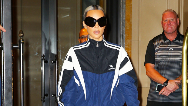 Kim Kardashian Steps Out In $2,400 Tracksuit After Khloe & Tristan's ...