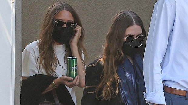 Mary-Kate and Ashley Olsen, 36, make rare public appearances together while shopping in Los Angeles