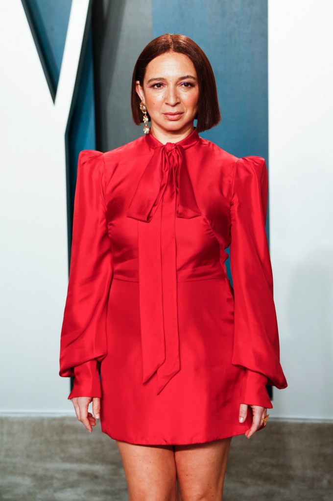 Maya Rudolph At The 2020 Vanity Fair Oscar Party