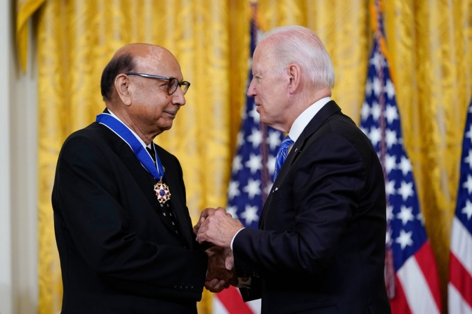 Khizr Khan Receives His Presidential Medal Of Freedom