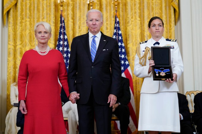 Cindy McCain Receives Her Father’s Posthumous Presidential Medal Of Freedom
