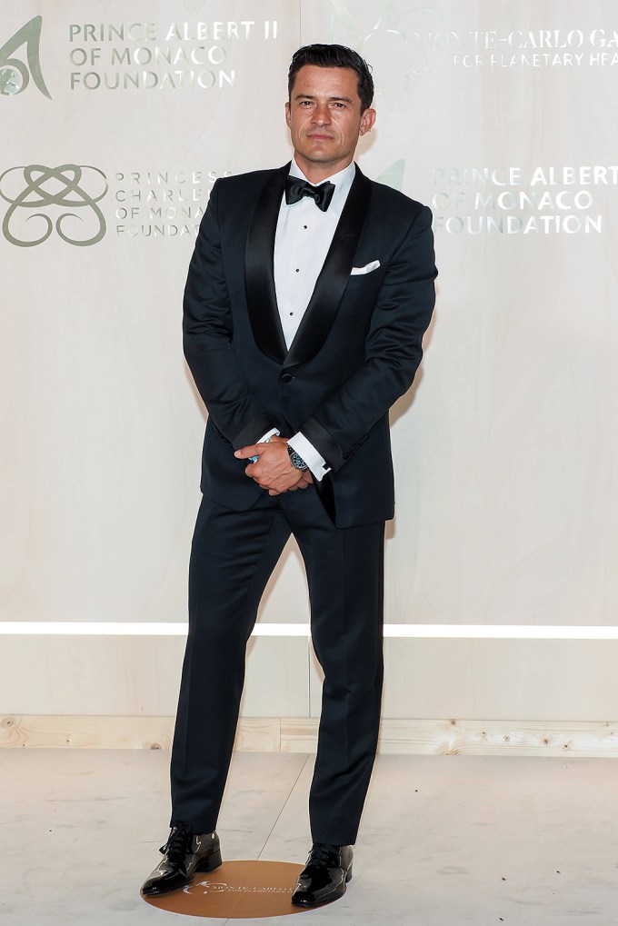 Orlando Bloom at the Monte Carlo Gala for Planetary Health