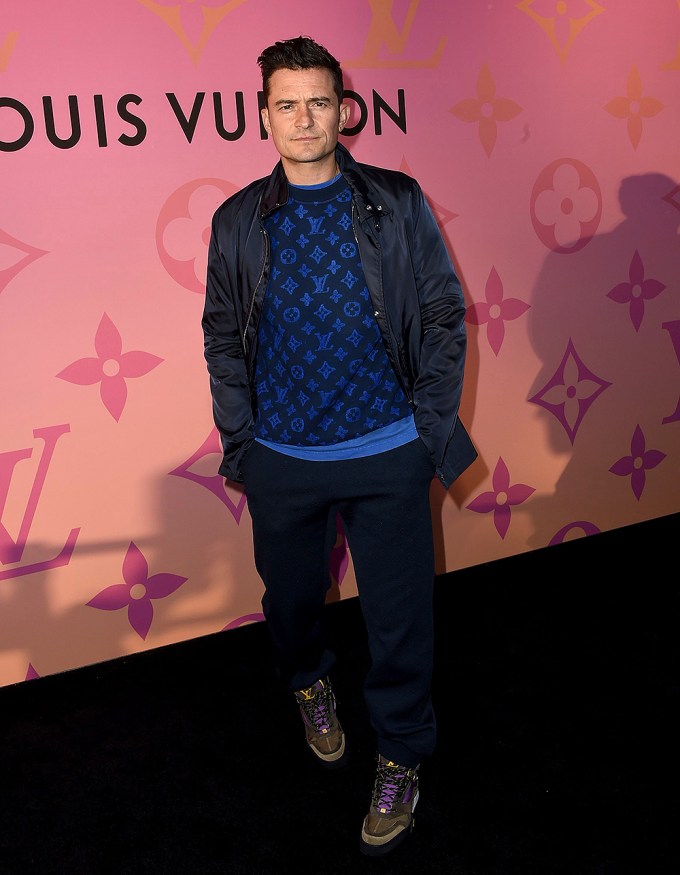 Orlando Bloom Celebrates Louis Vuitton