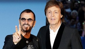 Paul McCartney and Ringo Starr
